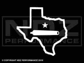 2015 - Texas State Outline Star and Cannon