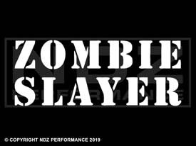 618 - Zombie Slayer Stencil