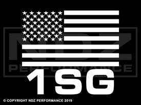 1463 - US Flag First Sergeant