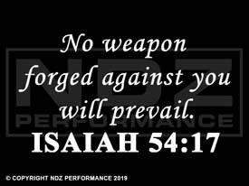 694 - Bible Isaiah 54:17