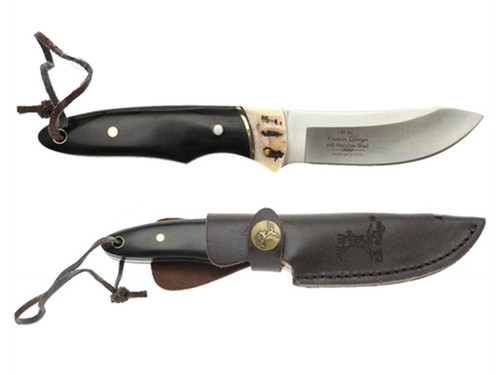 Elkridge 7.25" Fixed Blade Wood Handle Knife ER-088 - All Angles