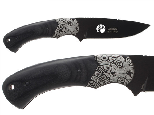 Elkridge Knife ER-200-09BK Fixed Blade - All Angles