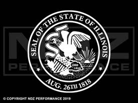 828 - Seal Of Illinois