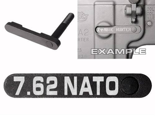 NDZ AR-15 SW 15-22 Black Magazine Catch 762 NATO