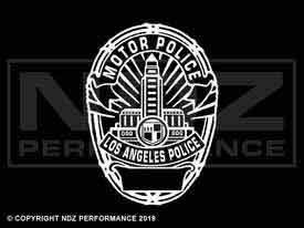 1965 - LAPD Badge Motor Police