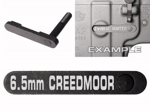 NDZ AR-15 SW 15-22 Black Magazine Catch 65mm CREEDMOOR