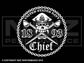 869 - Chief Petty Officer 1893 Cutlasses