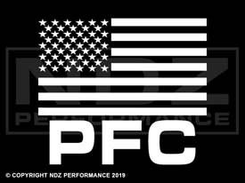 1553 - US Flag PRIVATE FIRST CLASS