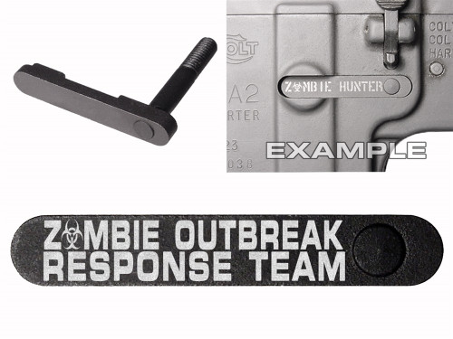 NDZ AR-15 SW 15-22 Black Magazine Catch ZORT Bio