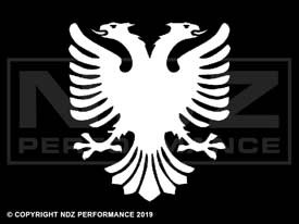 080 - Albanian Double Headed Eagle Crest