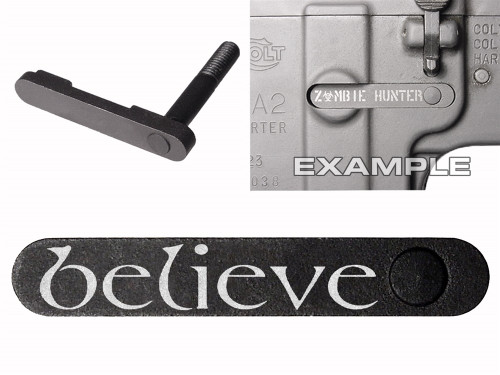 NDZ AR-15 SW 15-22 Black Magazine Catch believe