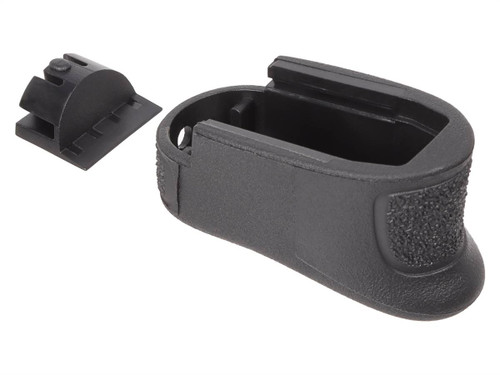 Pearce Grip Magazine Extension for Smith & Wesson Shield & Shield 2.0, 9mm .40 - Angled View