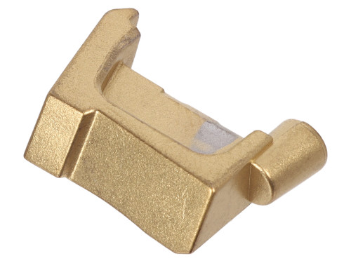 NDZ Extractor For Glock Gen 5 17 19 19X 26 34 45 9mm in Gold TiN - Front View