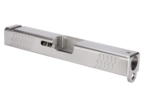 Lone Wolf Alpha Wolf Slide for Glock 19 9mm Gen3 Wave - Angled View Right Side