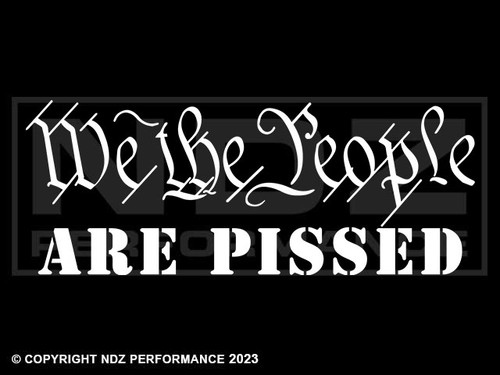 2105 - We The People Are Pissed