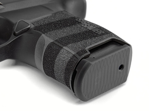 NDZ Slim Carry Magazine Plate for Sig Sauer P365, P365 XL, P365 SAS V2 - On the Gun Black