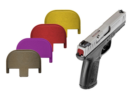 NDZ Smith & Wesson SD9 SD40 Rear Slide Plate - Multiple Colors