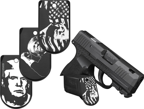 NDZ Sig Sauer P365 Trump Magazine Plate with Finger Extension - Multiple Variations