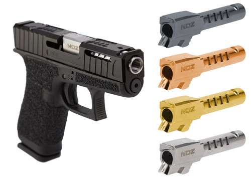 NDZ Glock 43X, 43 Cerberus Slide and Barrel | NDZ Performance