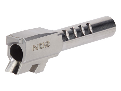NDZ for Glock 43, 43X Achilles Barrel - Angled View Back