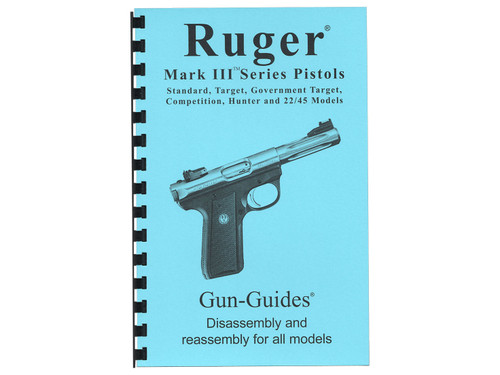 Gun Guides for Ruger Mark 3 Series Pistol - Front Cover