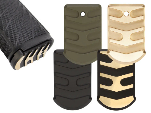 NDZ for Sig Sauer P365, P365 XL Heavyweight Brass Slim Carry Magazine Plate, Aspis Cut - Multiple Variations