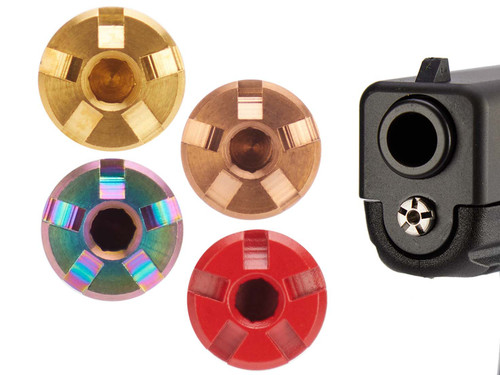 NDZ for Glock Gen 3-4 Guide Rod Screw - Multiple Color Variations