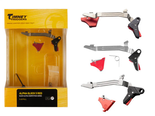 Timney Triggers Alpha Competition Trigger Assembly for Glock Models - Multiple Variations