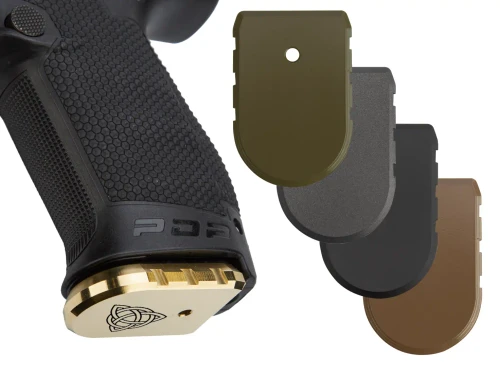 NDZ for Walther PDP Magazine Base Plate, Brass - Multiple Variations