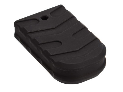 NDZ for Glock 43X, 48 Extended Magazine Base Plate, Aspis Cut - Bottom View