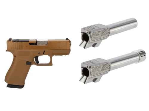 NDZ Glock Laser Engraved Barrels, USA 250th Anniversary - Multiple Variations