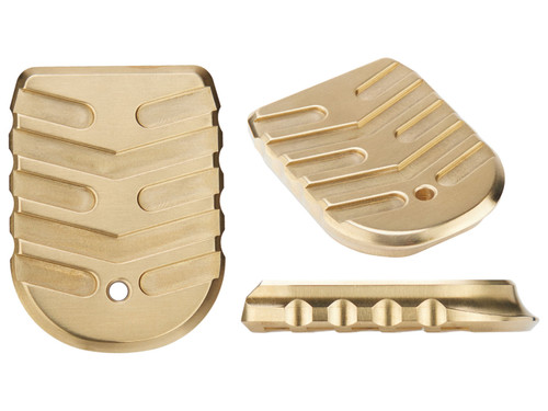 NDZ Magazine Plate for Springfield Armory Echelon 17 Round, 9mm, Aspis, Brass (*LZ)