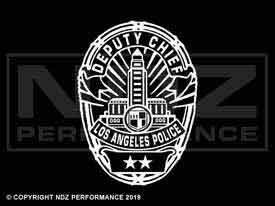 1961 - LAPD Badge Deputy Chief