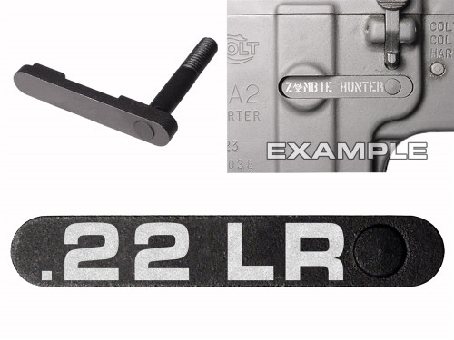 NDZ for AR-15 SW 15-22 Black Magazine Catch .22 LR