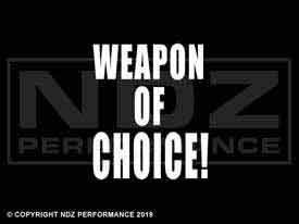 2033 - Weapon of Choice!