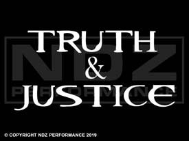 518 - Truth & Justice 2 Line