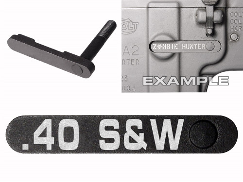 NDZ for AR-15 SW 15-22 Black Magazine Catch 40 SW