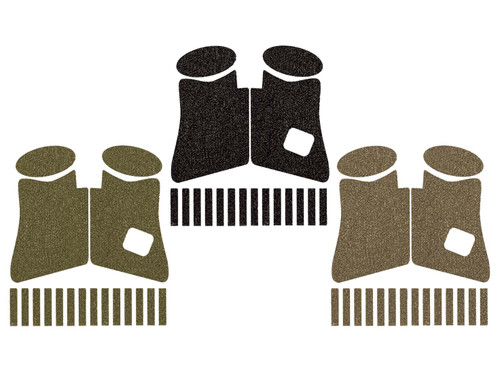 NDZ Glock 26 Granulate Textured Pistol Grip - Multiple Colors