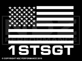 1464 - US Flag First Staff Sergeant