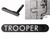 NDZ AR-15 SW 15-22 Black Magazine Catch TROOPER