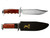 Elkridge 12.5" Full Tang Wood Handle Fixed Blade Knife ER-012 - All Angles