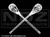 878 - Lacrosse Sticks Crossed