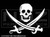 931 - Skull Jolly Roger 2