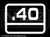 193 - .40 G Logo
