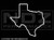 498 - Texas State Border Outline