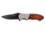 TAC-FORCE TF-468 3" Spring Assisted Pocket Knife Wood - Left Side View