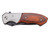 TAC-FORCE TF-468 3" Spring Assisted Pocket Knife Wood - Folded Knife