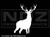 1342 - Deer Silhouette 4