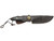 Elkridge 7.25" Fixed Blade Wood Handle Knife ER-088 - Knife in Sheath