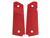 Magpul 1911 Pistol Grip Panel in USMC Red Cerakote with Diamond Cross-Section - Complete Kit